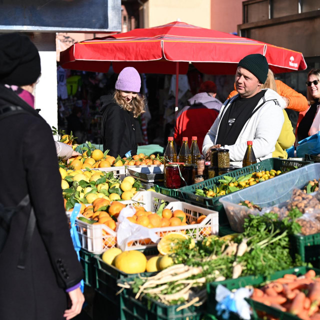 Tržnica u Zagrebu, ilustrativna fotografija 