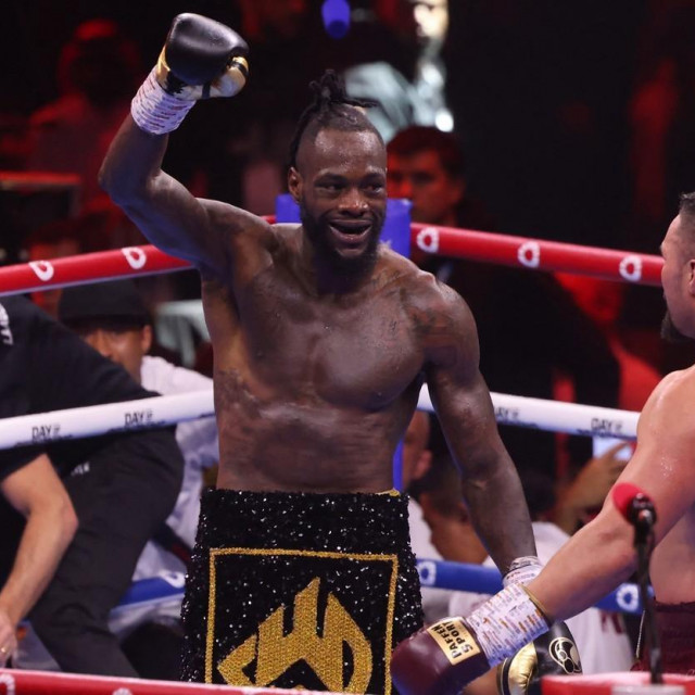 Deontay Wilder (lijevo) i Joseph Parker (desno)