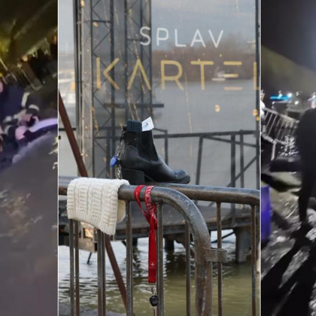 Trenuci panike na splavu