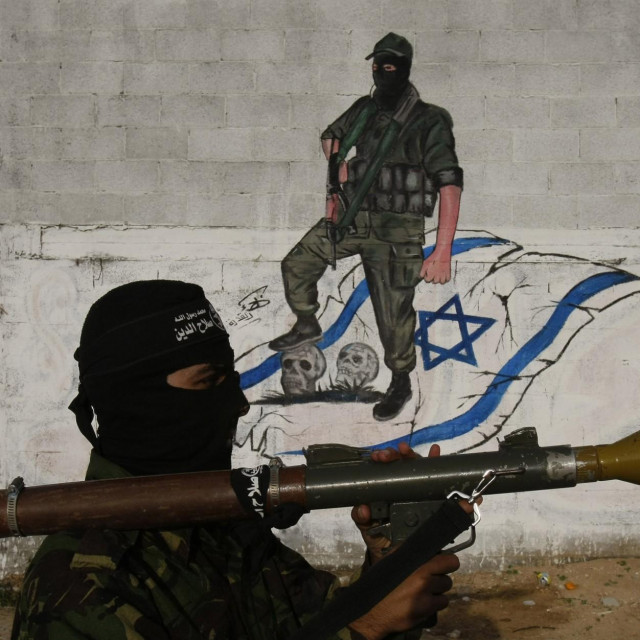 Palestinski militant (arhivska fotografija)