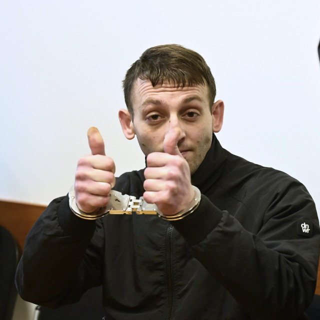 Aleksandar Nišević u sudnici