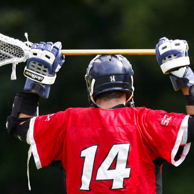 Igrač lacrossea (ilustracija)