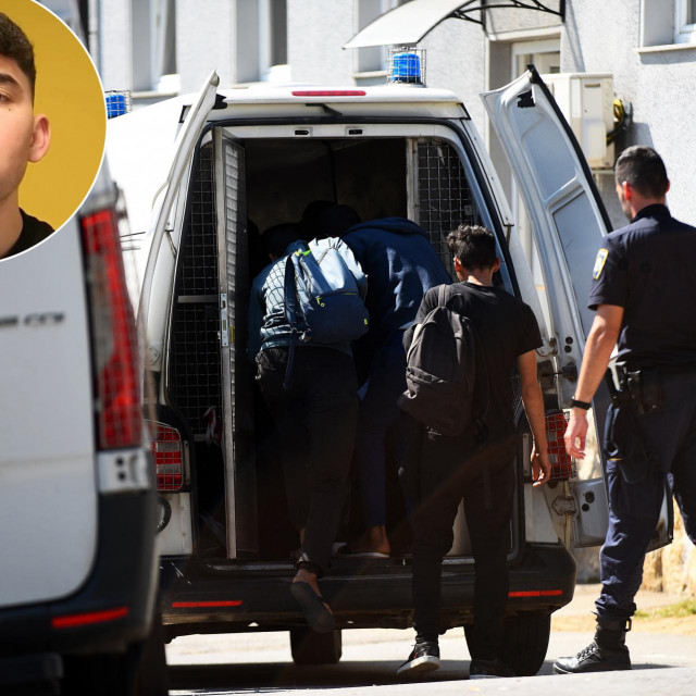 Sami Barkal, policijsko postupanje protiv ilegalnih migranata/Ilustracija