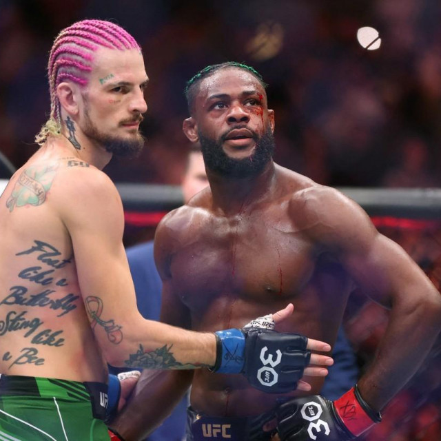 Sean O‘Malley (lijevo) i Aljamain Sterling (desno)
