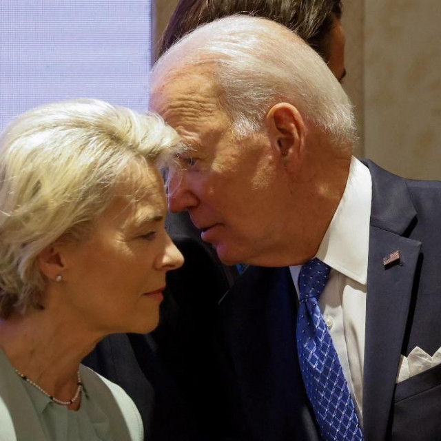 Ursula von der Leyen i Joe Biden