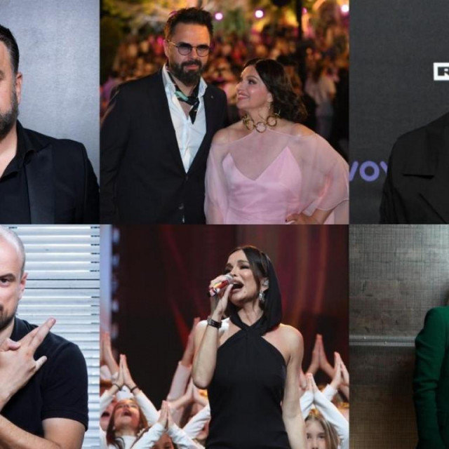 Neki od nominiranih za Zlatni Studio: Andrija Jarak, Nina Badrić i Petar Grašo, Mojmira Pastročić, Vojko V, Severina, Barbara Kolar...