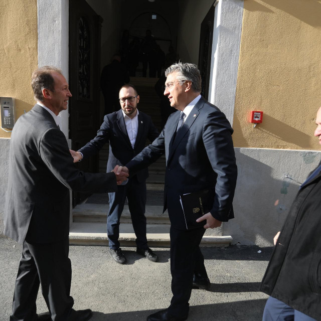Tomislav Tomašević i Andrej Plenković