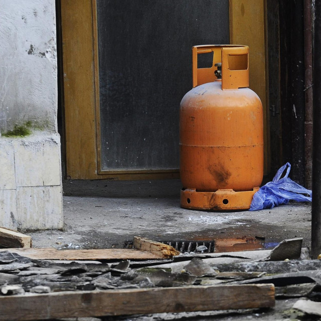 Eksplozija plina (ilustracija)