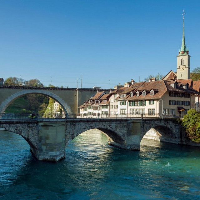 Bern, Švicarska (ilustracija)