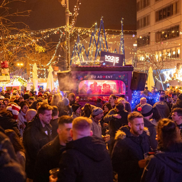 Advent na Europskom trgu