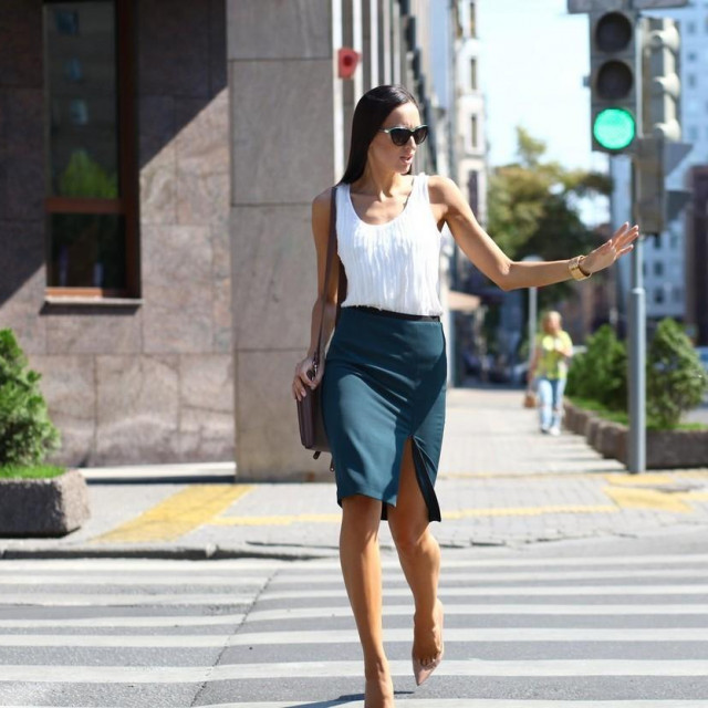 Poslovna žena (ilustracija)