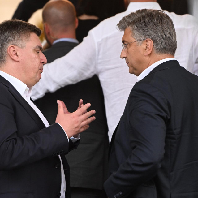 Zoran Milanović i Andrej Plenković