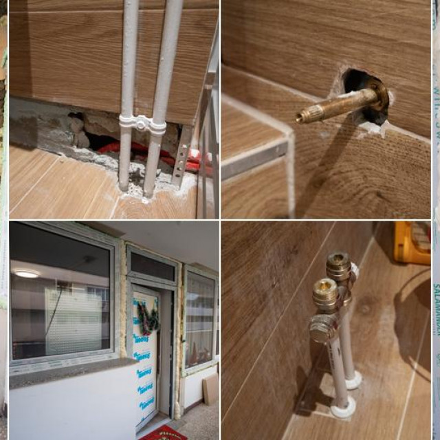 Prizori nedovršene adaptacije stana