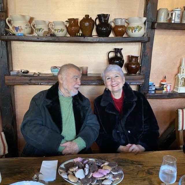 Stjepan Mesić i Jadranka Kosor