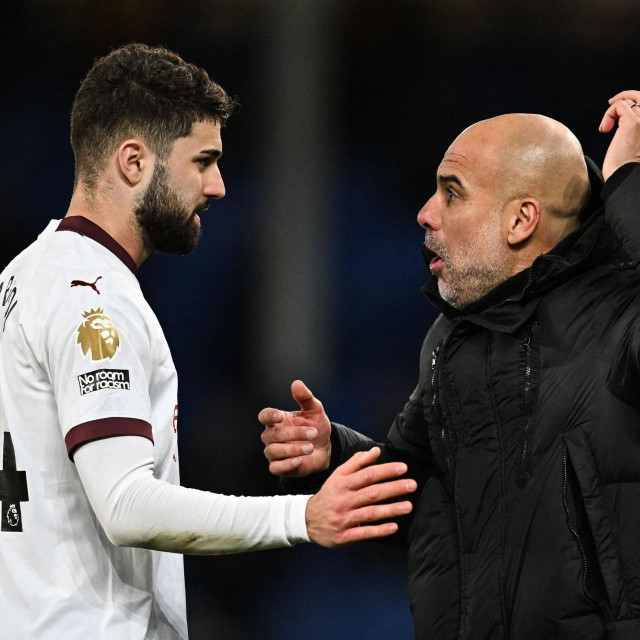 Joško Gvardiol i Pep Guardiola (arhiva)