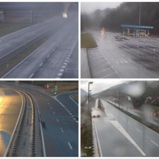 HAK: stanje na cestama 1.1.2024.