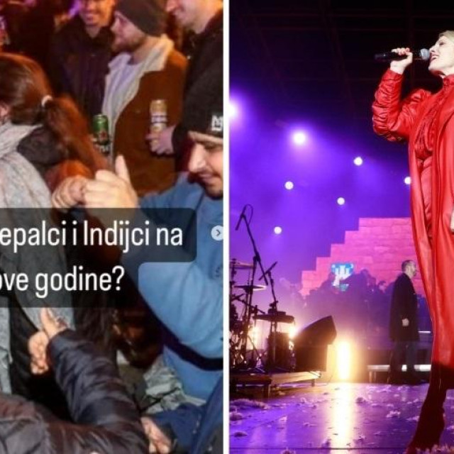 Ida Prester na dočeku Nove godine