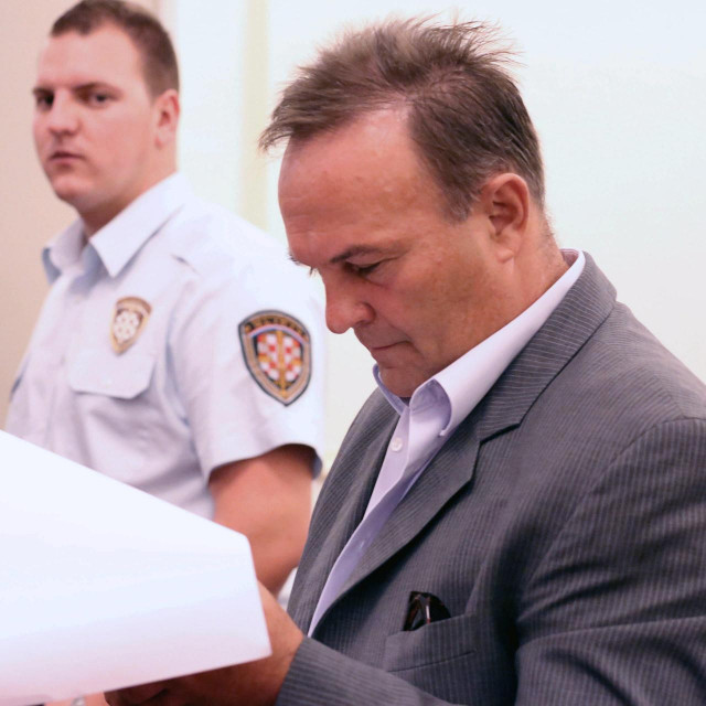 Marinko Mikulić u svojstvu svjedoka na suđenju na Županijskom sudu u Zagrebu u predmetu Fimi Media