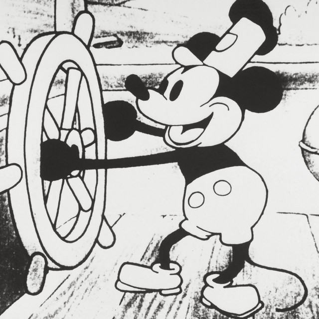 Mickey Mouse,Steamboat Willie