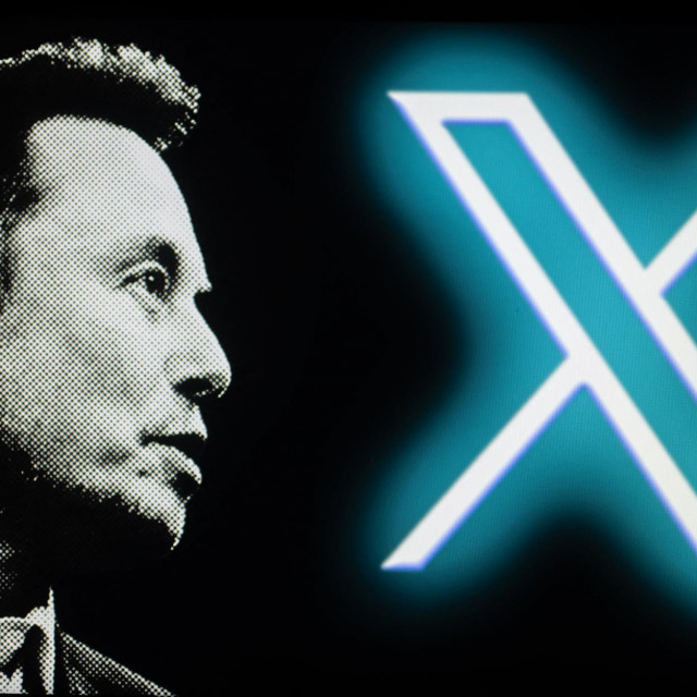 Elon Musk i X (ilustracija)