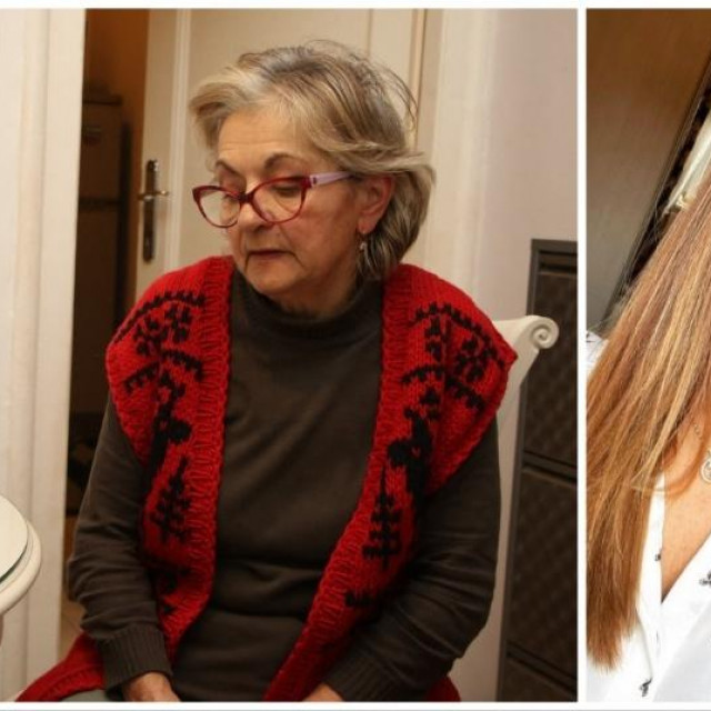 Milanka Ljubičić, Anina majka (lijevo), Ana Walshe (desno)