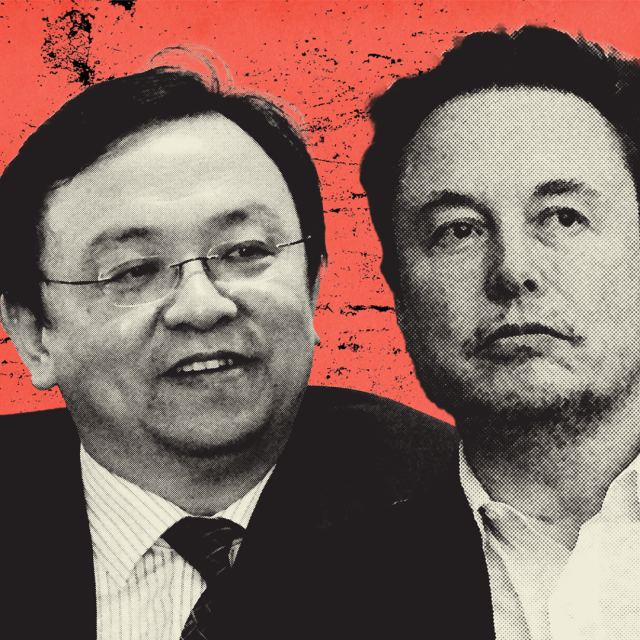 Wang Chuanfu i Elon Musk