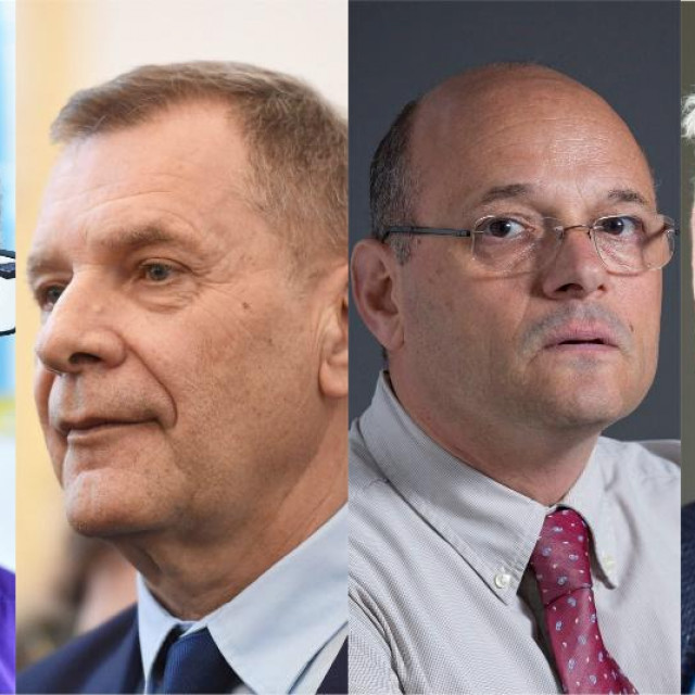Mladen Dragičević, Emilijo Kalabrić, Nikša Wagner i Ivan Turudić