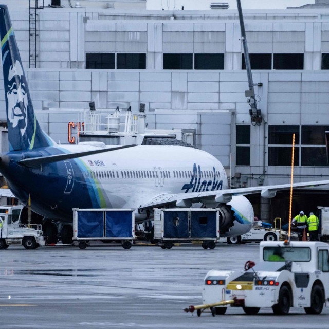 Zrakoplov Alaska Airlinesa Boeing 737 MAX 9 