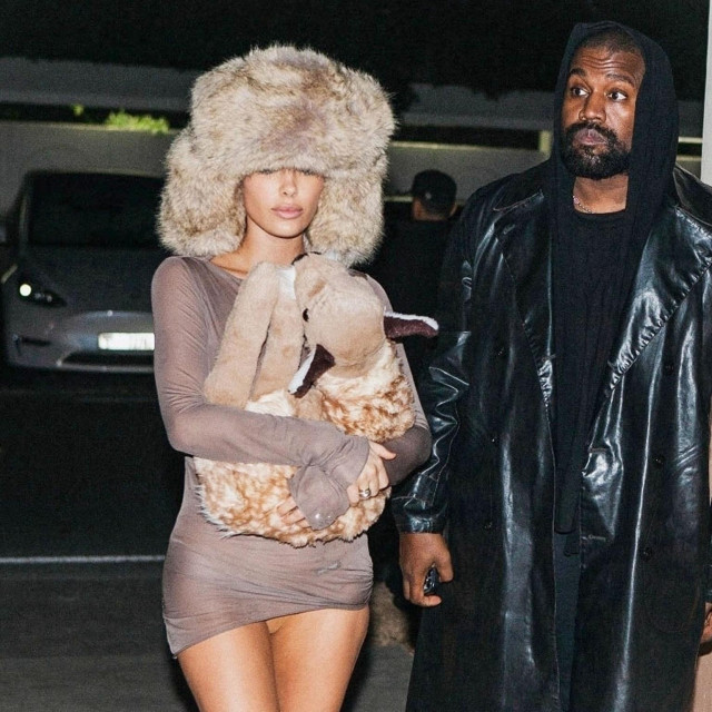 Kanye West i Bianca Censori
