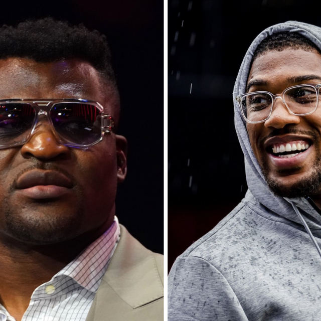 Francis Ngannou (lijevo) | Anthony Joshua (desno)