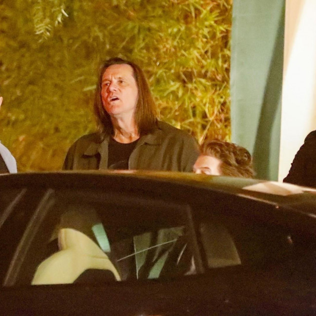 Jim Carrey s komičarima Seth Green i Jeffrey Ross