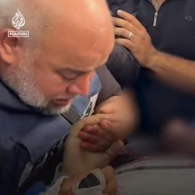 Wael Dahdouh oprašta se od sina Hamze 