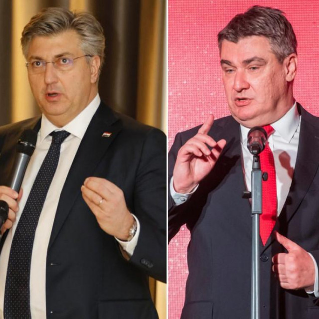 Andrej Plenković, Zoran Milanović i Tomislav Tomašević