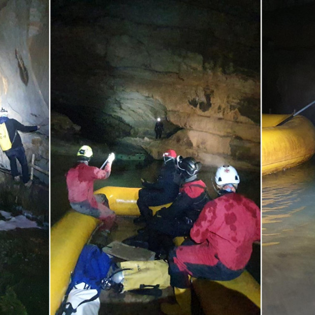 Akcija spašavanja unesrećenih iz Križne jame