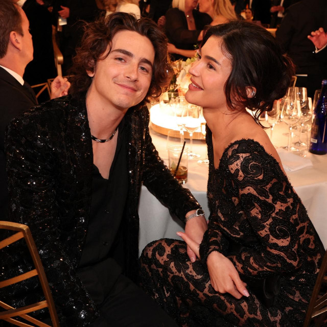 Timothée Chalamet i Kylie Jenner