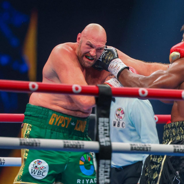Tyson Fury i Francis Ngannou