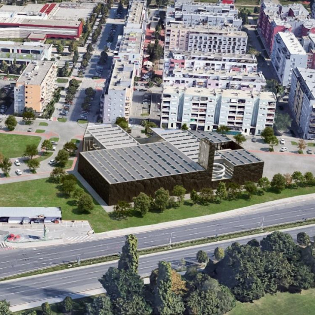 Vizual novog bazena u Španskom
