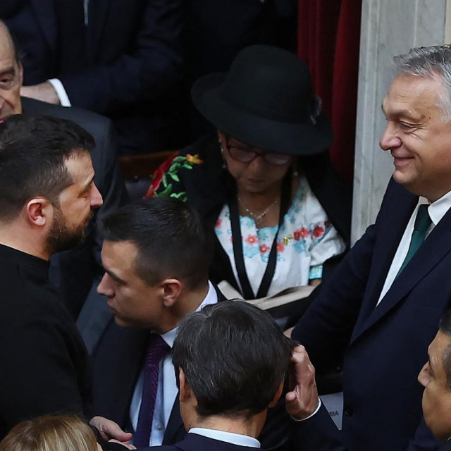 Volodimir Zelenski i Viktor Orban