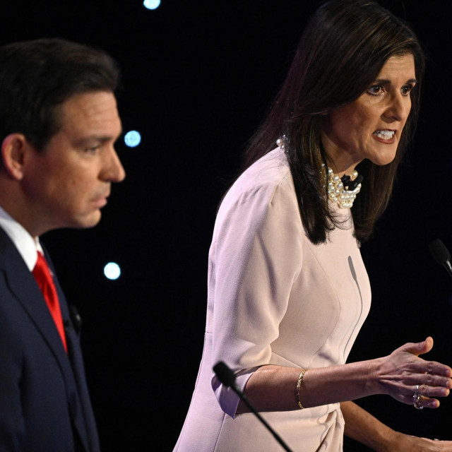 Nikki Haley i Ron DeSantis