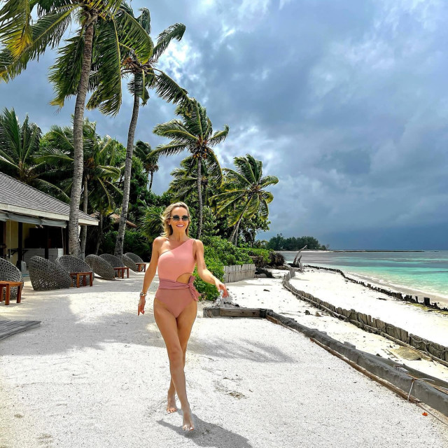 Maja Šuput na Sejšelima