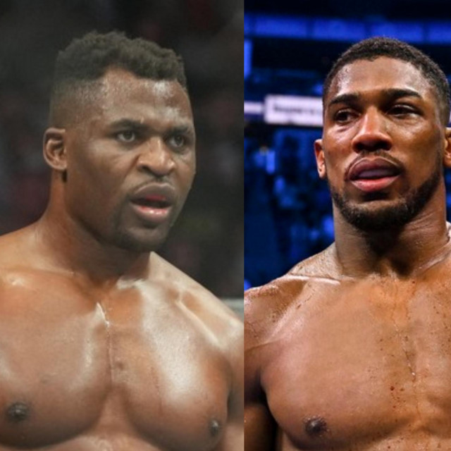 Francis Ngannou i Anthony Joshua