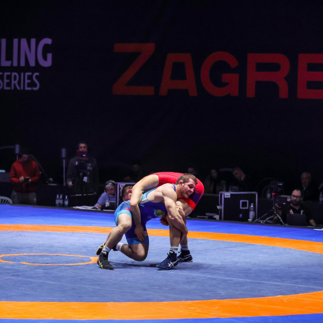 Azamat Dauletbekov, Magomed Eldarovitch Ramazanov - borba za zlato do 86 kg