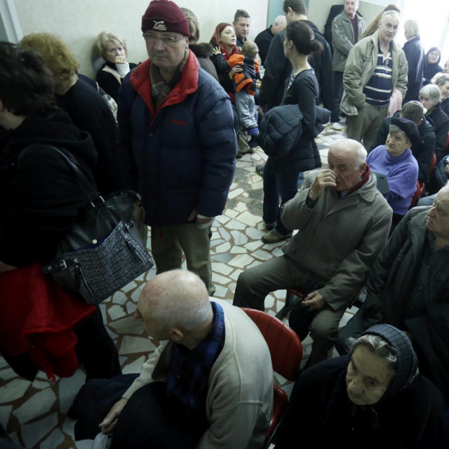 Arhivska snimka, Zagrebačka Kliniku za traumatologiju u Draškovićevoj ulici