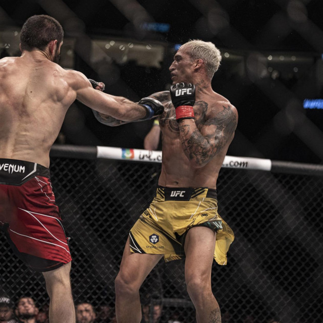 Islam Makhachev i Charles Oliveira
