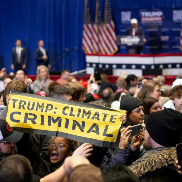 Trumpov predizborni skup u Iowi