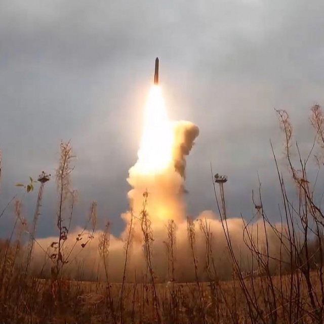 Ruska interkontinentalna balistička raketa (arhivska fotografija)