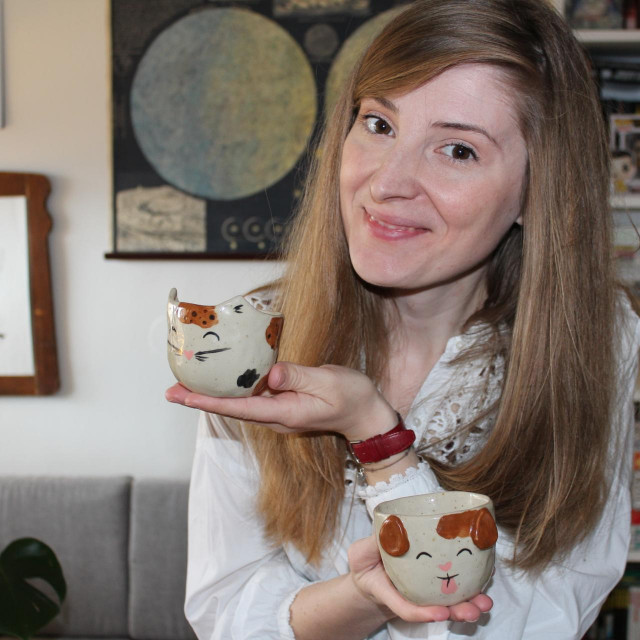 Matea Bošnjak kaže da je scena keramičara u Hrvatskoj bogata, ali svatko ima svoj stil i svoju publiku