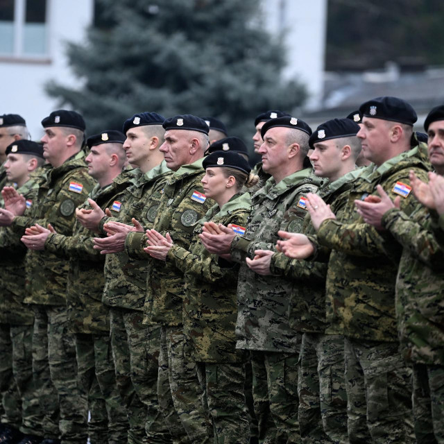 Hrvatski vojnici 