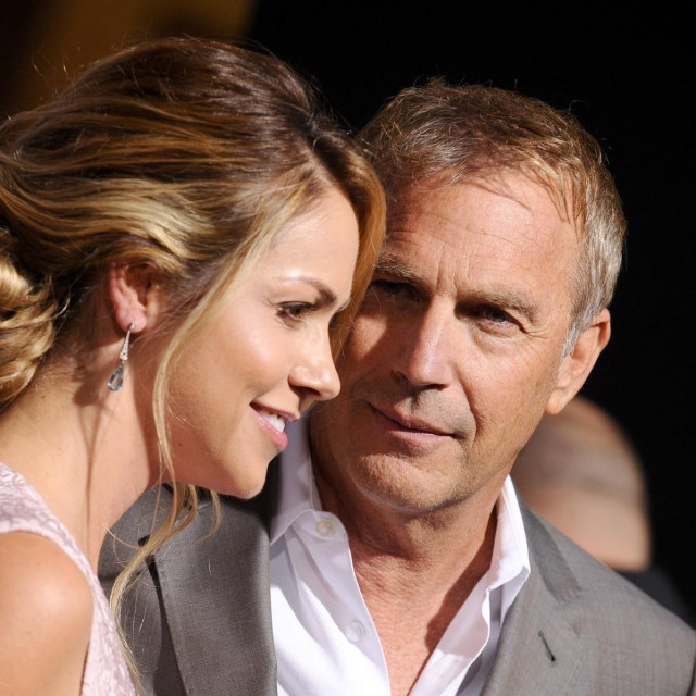 Kevin Costner i Christine Baumgartner