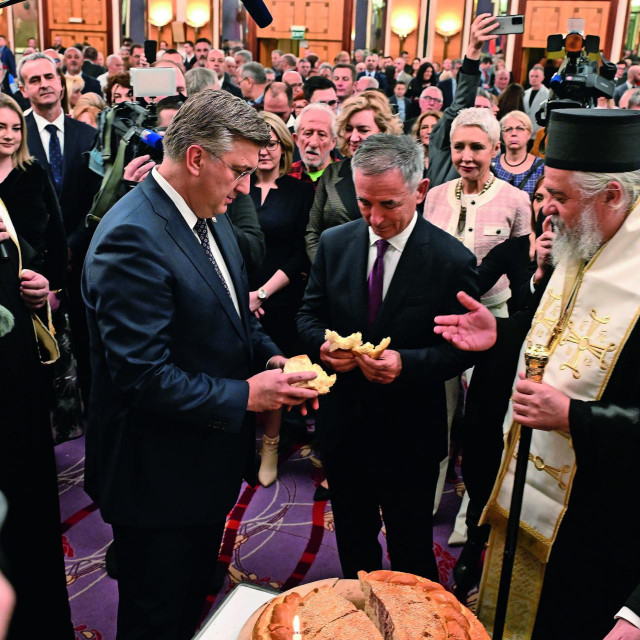 Andrej Plenković i Milorad Pupovac